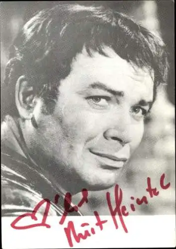 Ak Schauspieler Kurt Heintel, Portrait, Autogramm