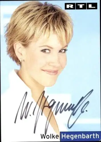 Ak Schauspielerin Wolke Hegenbarth, Portrait, Autogramm