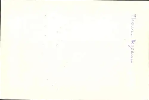 Ak Schauspieler Thomas Hegemann, Portrait, Autogramm
