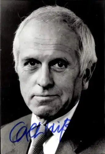 Ak Schauspieler Carl Weiss, Portrait, Fernsehjournalist, Autogramm