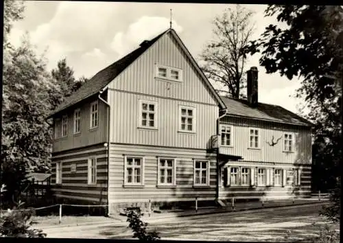 Ak Oberhof im Thüringer Wald, Gasthaus Wegscheide