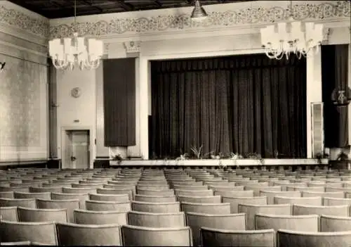 Ak Schönebeck an der Elbe, Volksbad Salzelmen, Kino