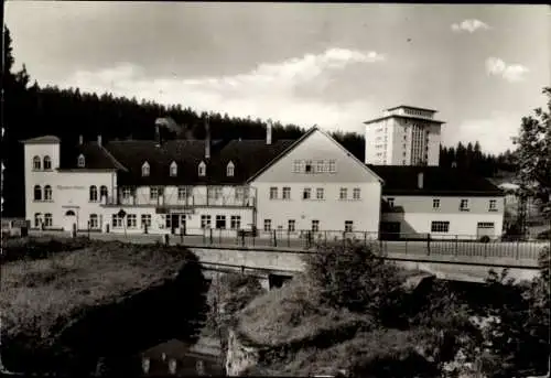 Ak Erlabrunn Breitenbrunn im Erzgebirge, HO Gaststätte Täumerhaus