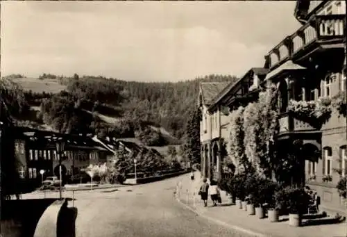 Ak Leutenberg in Thüringen, Leninstraße