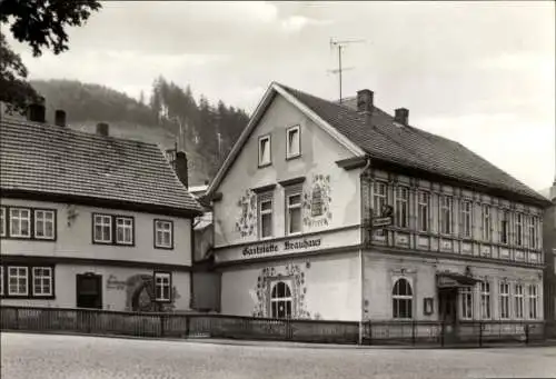 Ak Friedrichroda im Thüringer Wald, HO Gaststätte Brauhaus