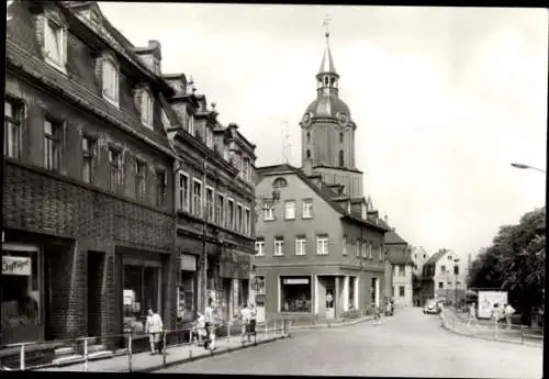 Ak Meerane in Sachsen, Franz-Mehring-Platz