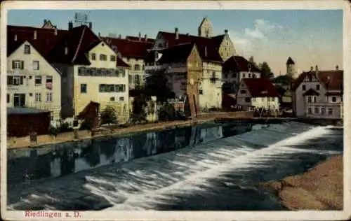 Ak Riedlingen an der Donau Württemberg, Ortspartie