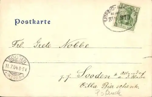 Ak Pößneck in Thüringen, Marktplatz