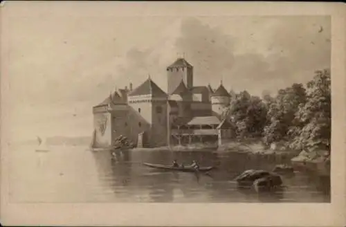 CdV Chillon Lac Léman Kt. Waadt Schweiz, Schloss Chillon