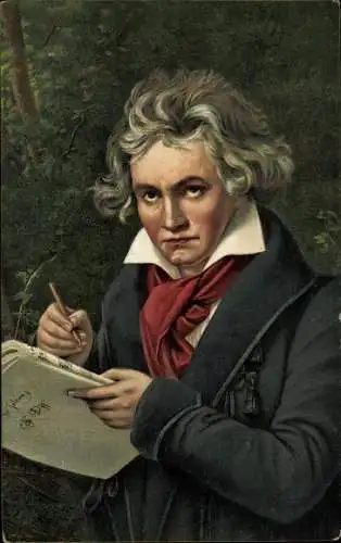 Künstler Ak Stieler J. K., L. van Beethoven, Nr. 29140