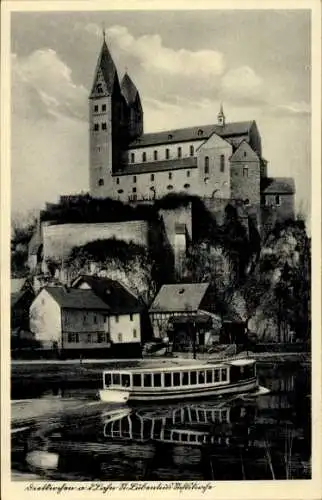 Ak Dietkirchen Limburg an der Lahn, Teilansicht, Kirche, Schiff