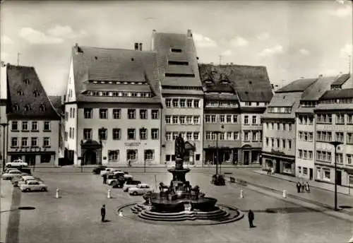 Ak Freiberg in Sachsen, Obermarkt