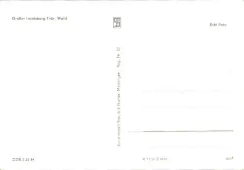 Ak Brotterode in Thüringen, Winter, Panorama