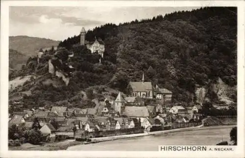 Ak Hirschhorn am Neckar Hessen, Gesamtansicht