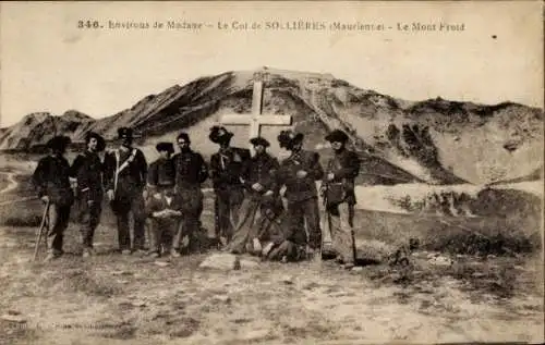 Ak Sollières Savoie, Le Col, Le Mont Froid