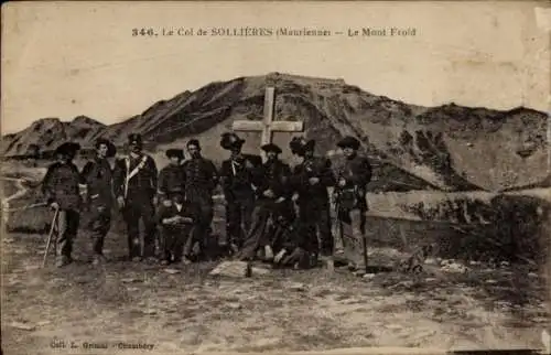 Ak Sollières Savoie, Le Col, Le Mont Froid