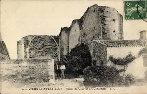 Ak Châtelaillon Charente Maritime, Ruines du Couvent des Camaldules