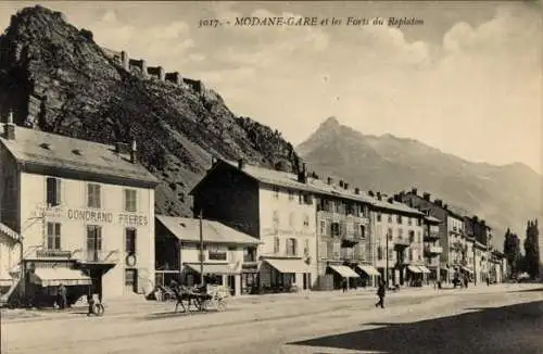 Ak Modane Savoie, Forts du Replaton