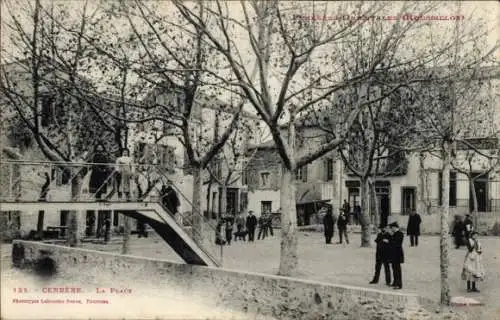 Ak Cerbère Pyrénées Orientales, Ort