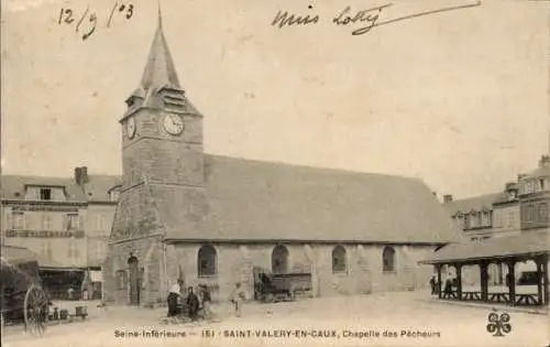 Ak Saint Valery en Caux Seine Maritime, Chapelle des Pecheurs