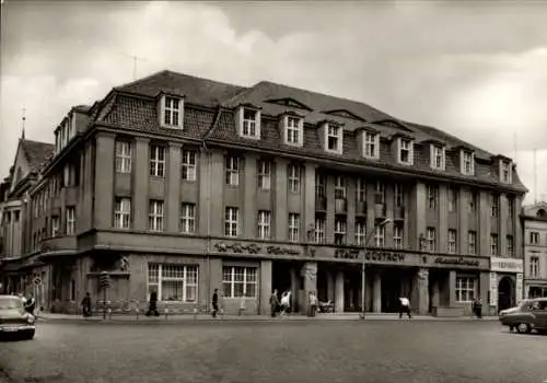 Ak Güstrow in Mecklenburg, HO-Hotel Stadt Güstrow