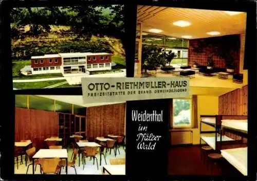 Ak Weidenthal in der Pfalz, Otto Riethmüller Haus, Freizeitstätte der ev. Gemeindejugend