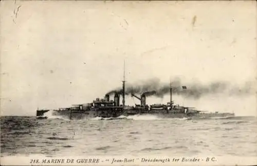Ak Französisches Kriegsschiff Jean-Bart