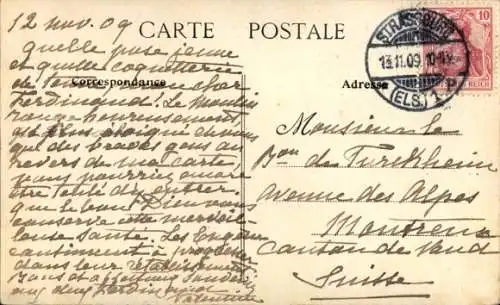 Künstler Ak Hansi, Deutsche Touristen in Paris