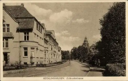 Ak Recklinghausen im Ruhrgebiet, Erlbruchstraße