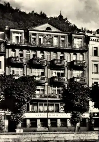 Ak Karlovy Vary Karlsbad Stadt, Kurhaus-Institut Jesenius