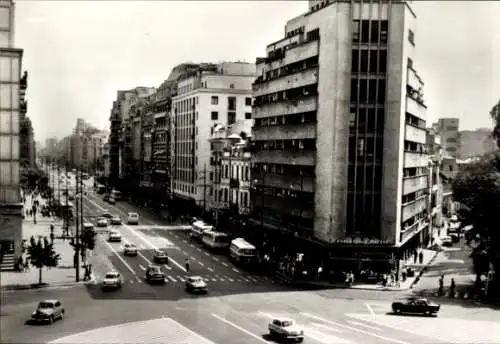 Ak București Bukarest Rumänien, Boulevard Magheru