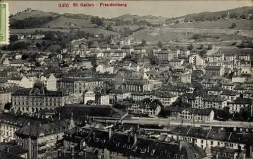 Ak Sankt Gallen Stadt Schweiz, Freudenberg