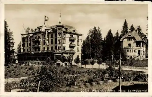 Ak Films Graubünden, Waldhaus, Hotel Schweizerhof