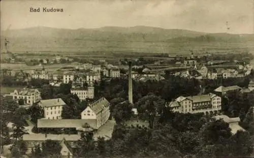 Ak Kudowa Zdrój Bad Kudowa Schlesien, Panorama