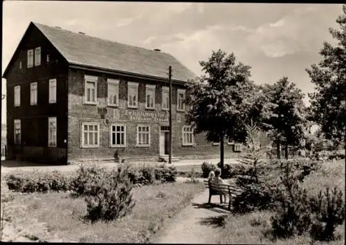 Ak Neustadt am Rennsteig Großbreitenbach in Thüringen, FDGB Erholungsheim Goldener Frosch