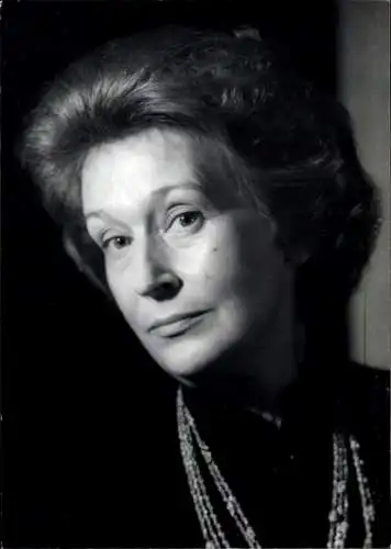 Ak Schauspielerin Trudeliese Dorff, Portrait, Autogramm