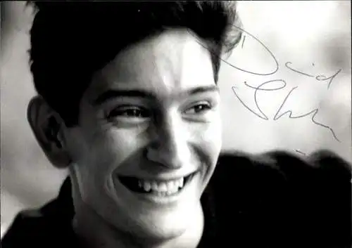 Ak Schauspieler David Steffen, Portrait, Autogramm