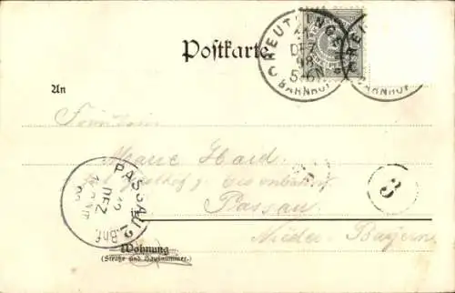 Ak Reutlingen in Württemberg, Obere Wilhelmstraße