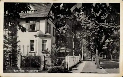 Ak Falkensee im Havelland, Finkenkrug, Haus, Straßenansicht