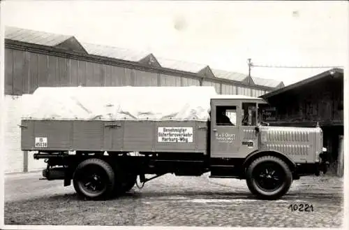 Foto LKW Bussing Nag, genehmigter Güterfernverkehr Harburg-Wbg.