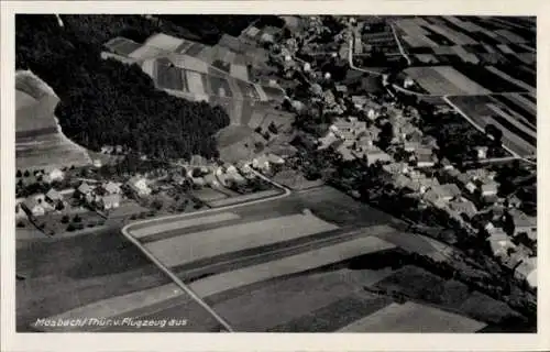 Ak Mosbach Wutha Farnroda in Thüringen, Fliegeraufnahme, Gasthaus Klosterhof