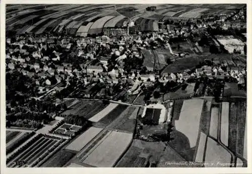 Ak Hermsdorf in Thüringen, Fliegeraufnahme