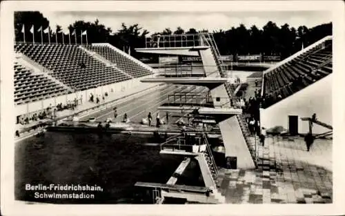 Ak Berlin Friedrichshain, Schwimmstadion