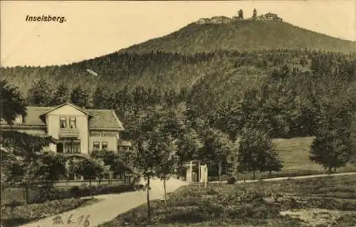 Ak Brotterode in Thüringen, Großer Inselsberg