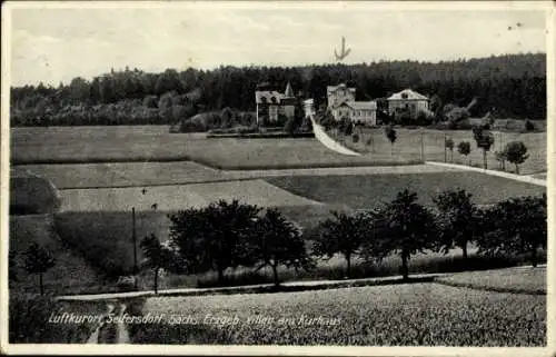 Ak Seifersdorf Dippoldiswalde im Osterzgebirge, Villen am Kurhaus