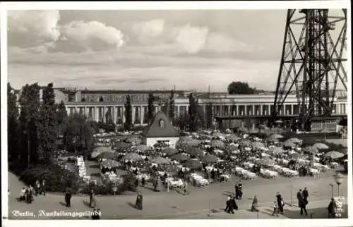 Ak Berlin Charlottenburg Westend, Ausstellungsgelände am Funkturm