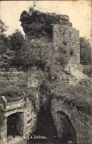 Ak Hohenburg Lenggries in Oberbayern, Schloss Hohenburg