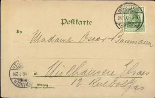 Ak Münster in Westfalen, Rathaus