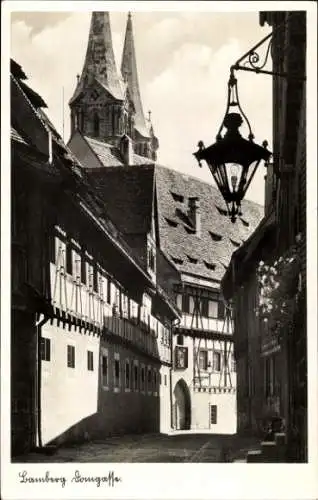 Ak Bamberg in Oberfranken, Domgasse