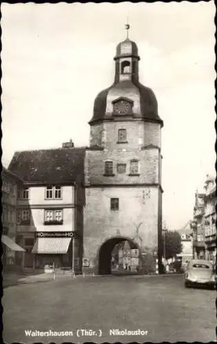 Ak Waltershausen in Thüringen, Nikolaustor